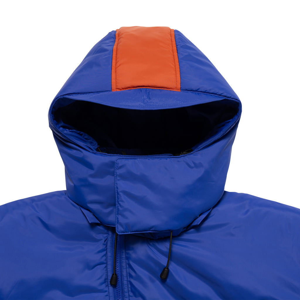 ASYMN PUFF JACKET - Blue/Red