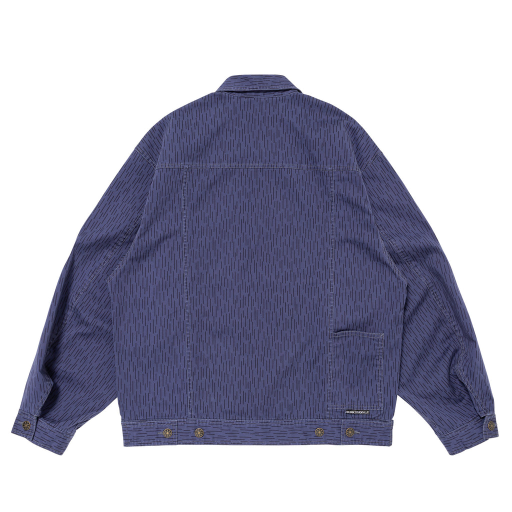 Blue M.P Jacket - Rain Camo