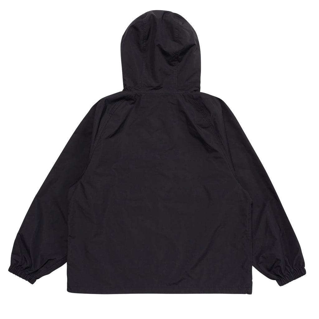 NYLON ANORAK HOODIE - Black