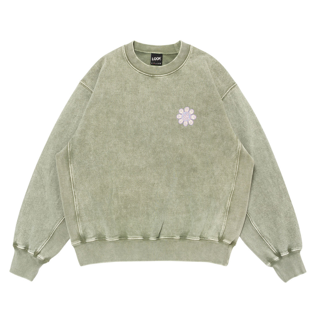 Flower Power Crew Neck
