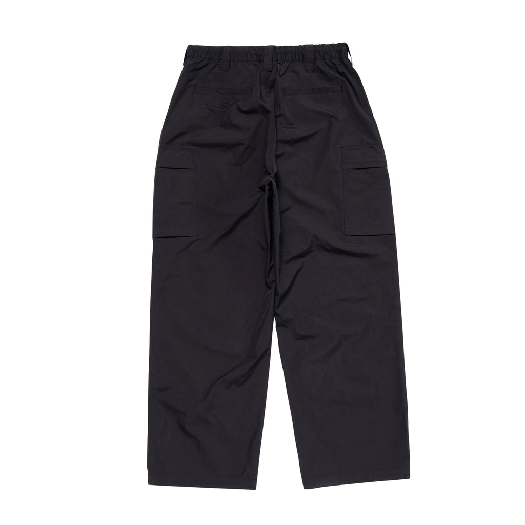 NYLON CARGO PANT - Black