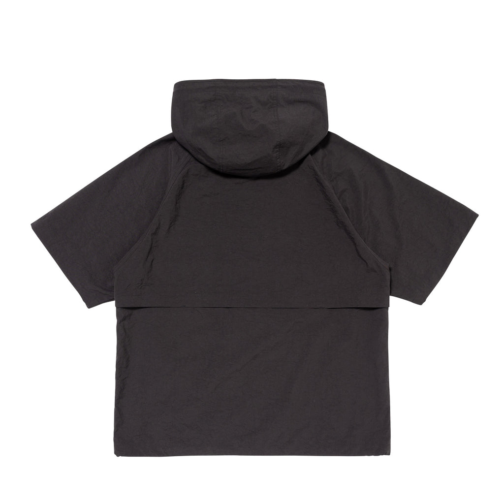 Fusion Short Sleeve Windbreaker - BLACK
