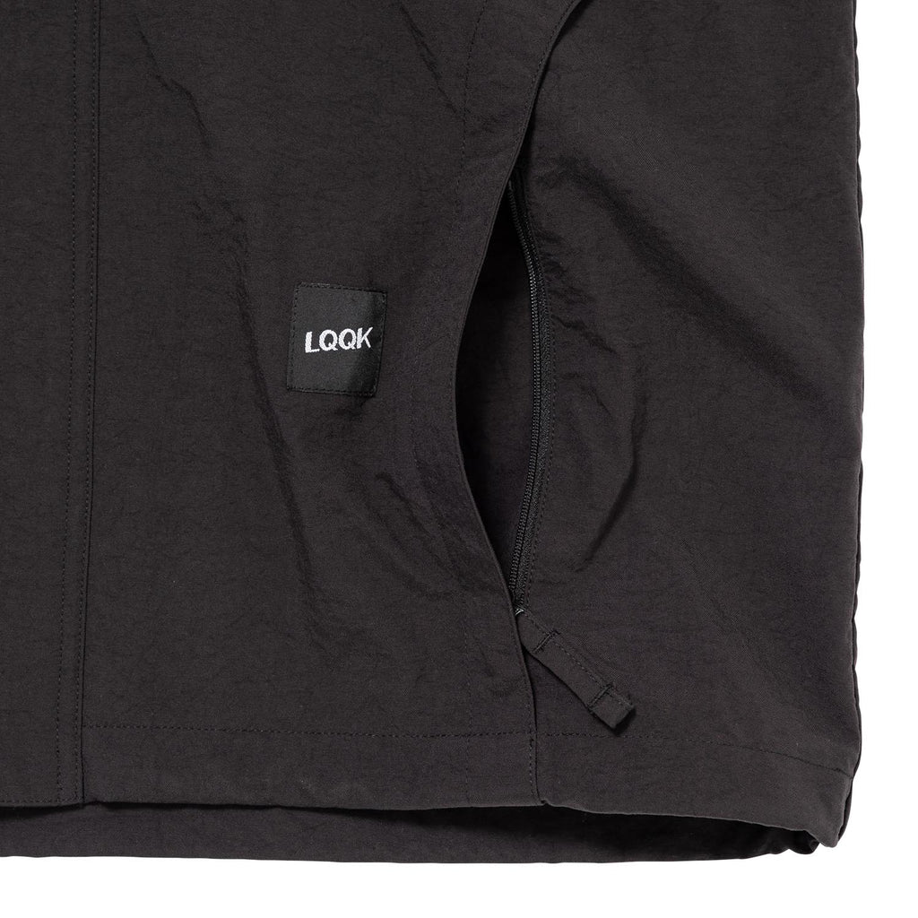 Fusion Short Sleeve Windbreaker - BLACK