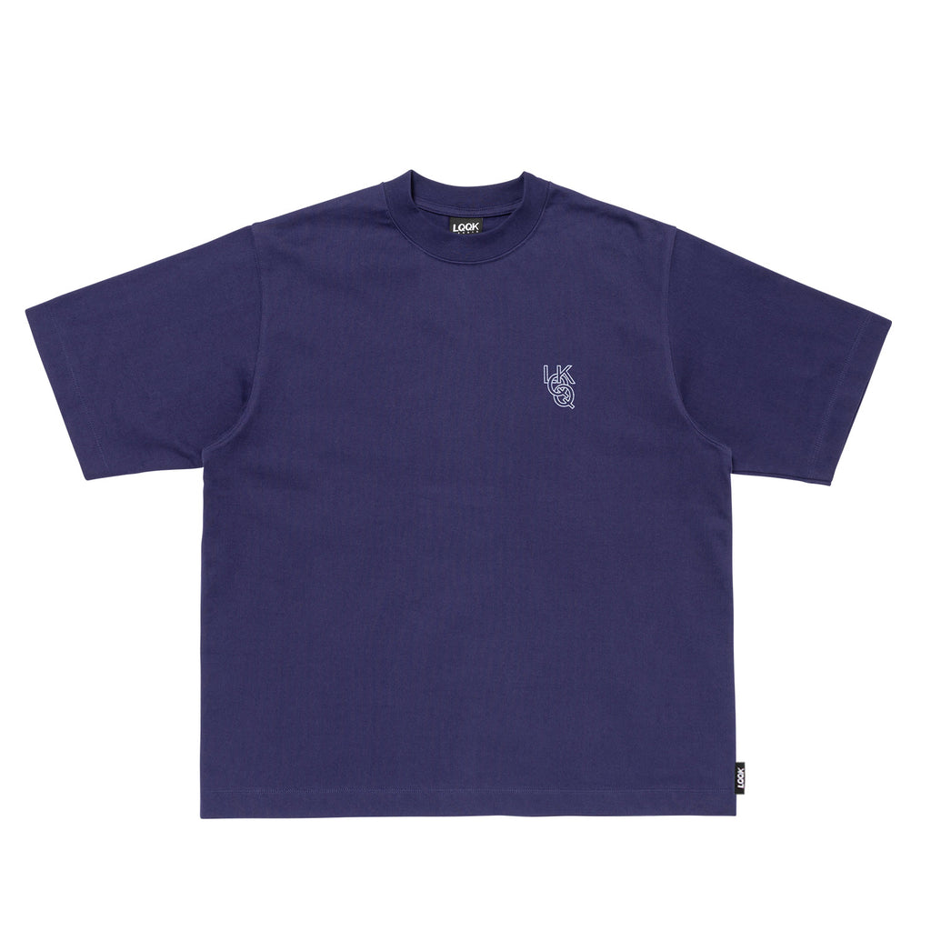 Rugby weight Q-Ring logo Shirt (Cobalt)