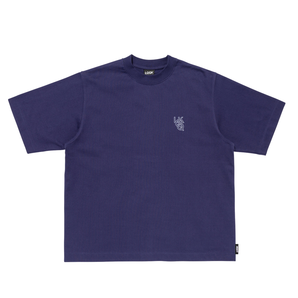 Rugby weight Q-Ring logo Shirt (Cobalt)