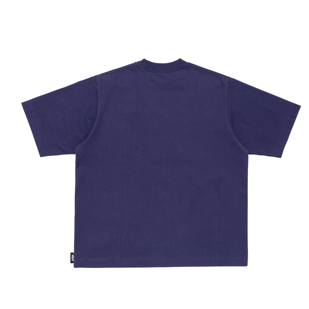 Rugby weight Q-Ring logo Shirt (Cobalt)