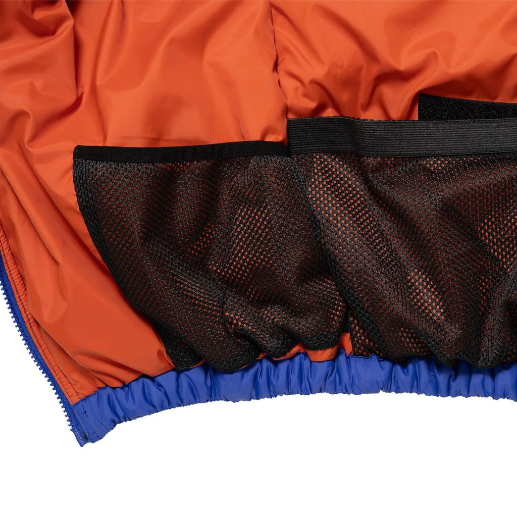 ASYMN PUFF JACKET - Blue/Red