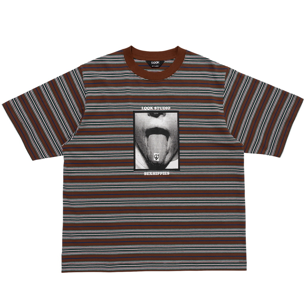 LQQK x SEXHIPPIES Stripe T-Shirt