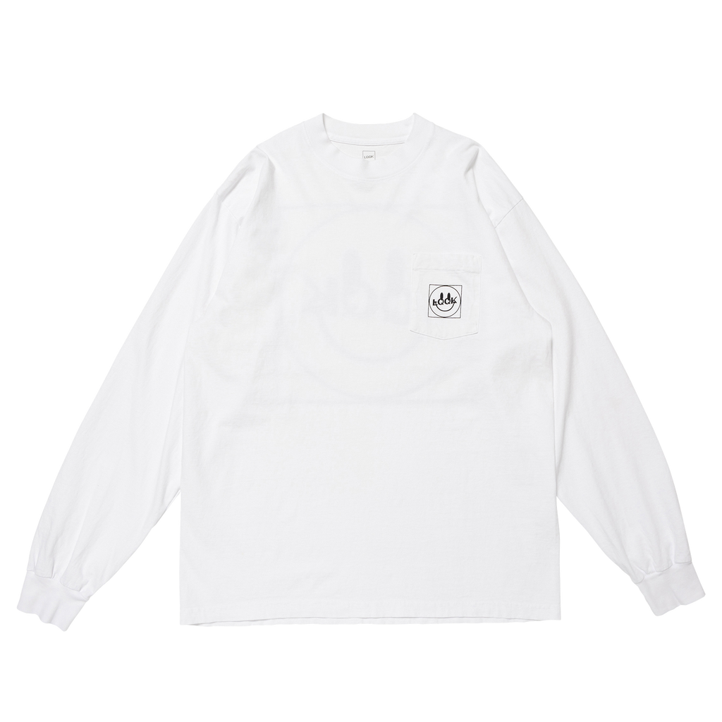 LQQK Smiley pocket Long sleeve
