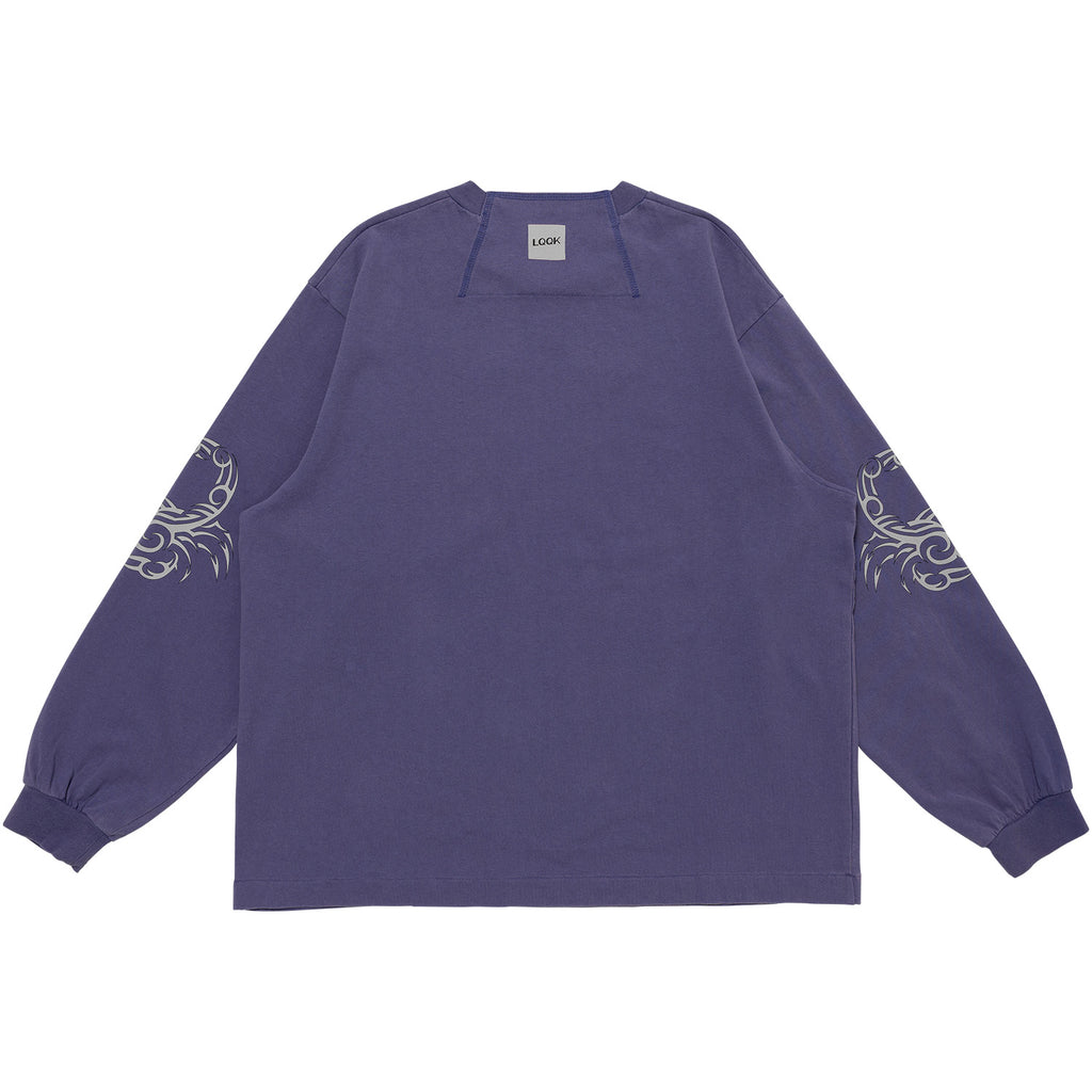 Tribal Scorp - Deconstruct L/S - Blue