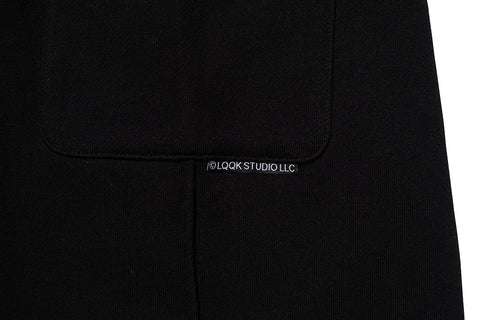 Pintuck Sweatpants (BLACK)