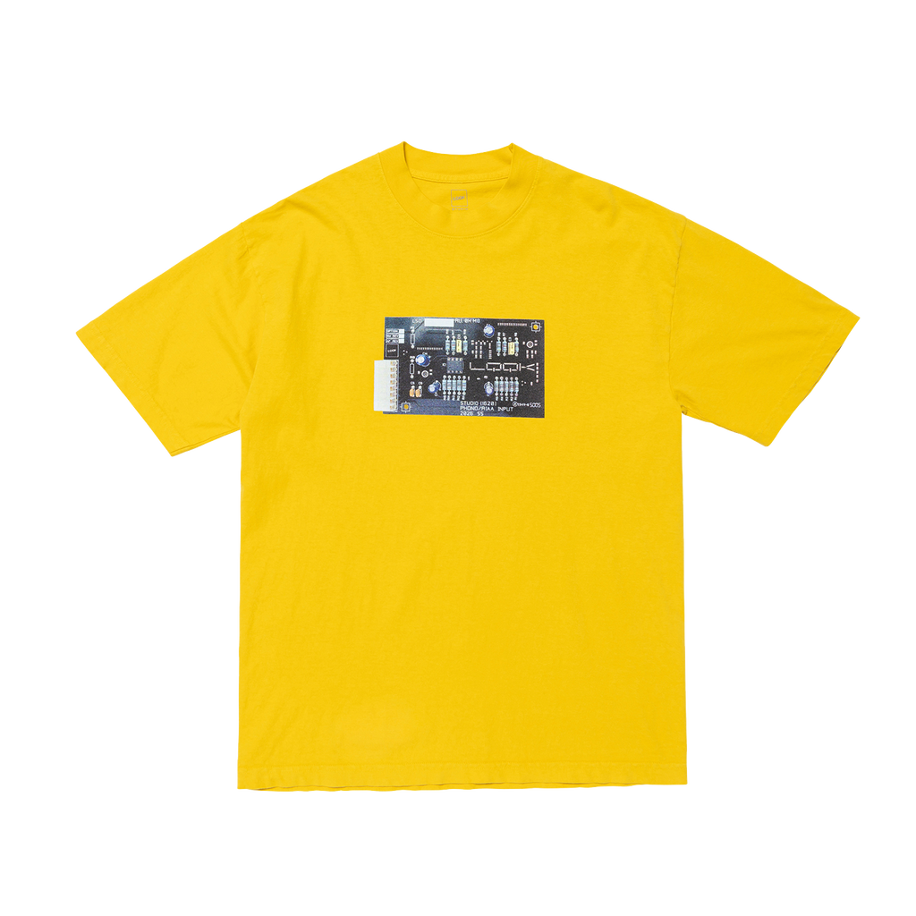Circuit Board Tee - YELLOW