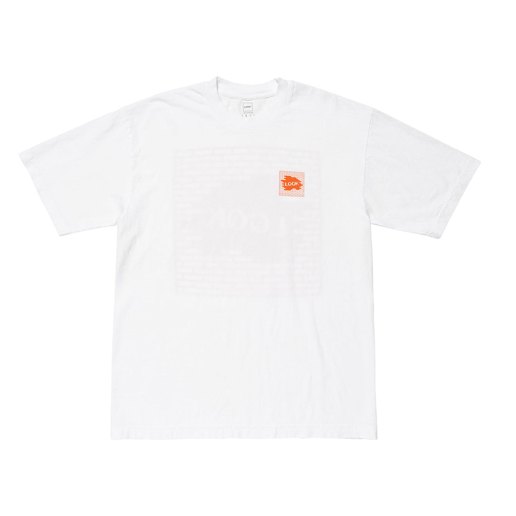 LQQK BRICK LOGO- White and Orange