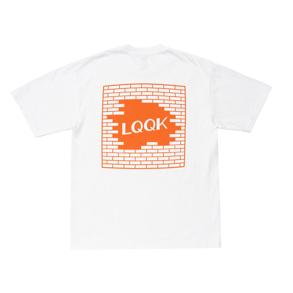 LQQK BRICK LOGO- White and Orange