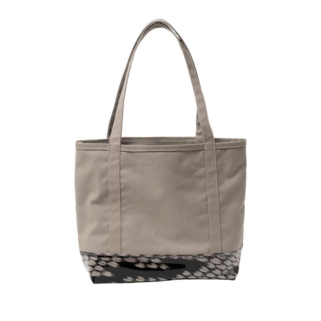 Cruel Barb Vinyl Bottom Dragon tote