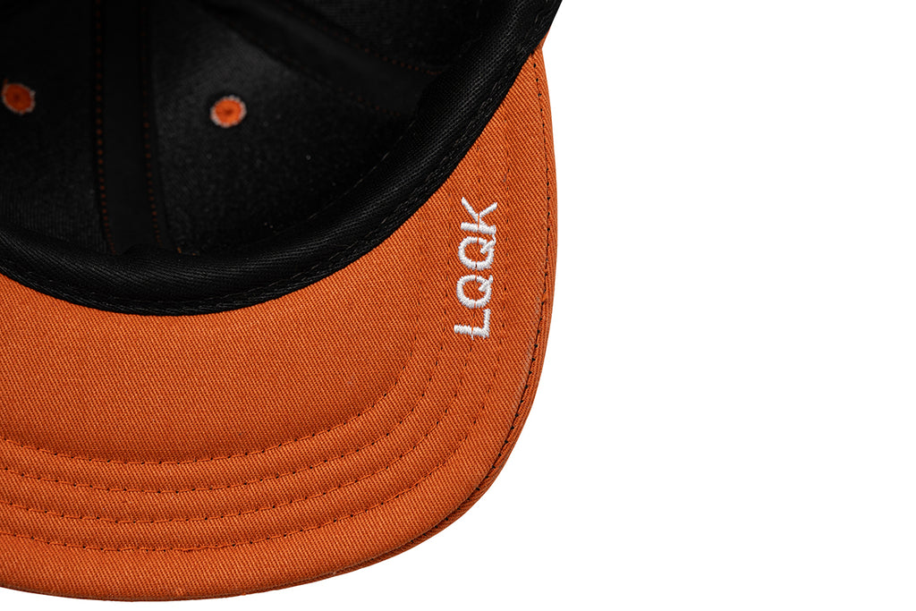 LQQK Twill-Foam Bonded hat - PUMPKIN