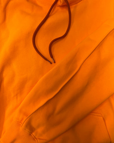 Pintuck Hoodie (Orange)