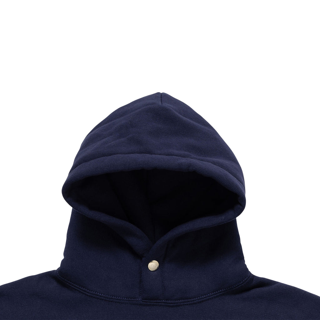 Signature Snap Hoodie COLOR-BLOCK (NAVY / BLACK)