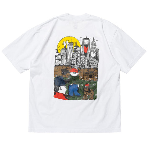 CITYSCAPE T-Shirt - WHITE