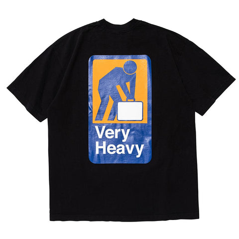 VERY HEAVY TEE - BLACK