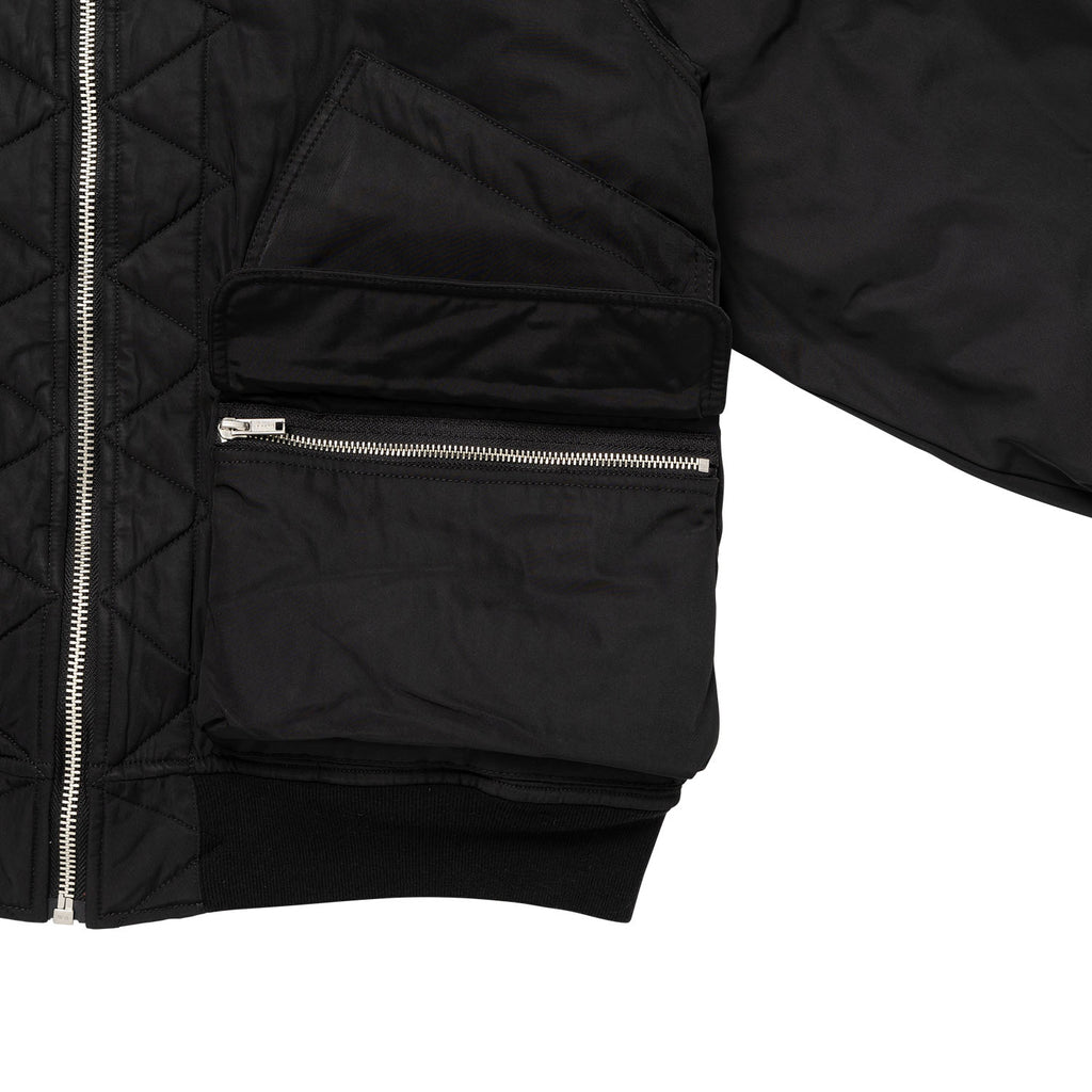 Liner Bomber Jacket - BLACK