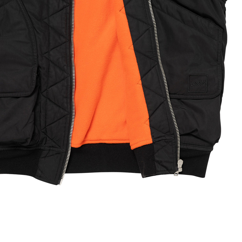 Liner Bomber Jacket - BLACK