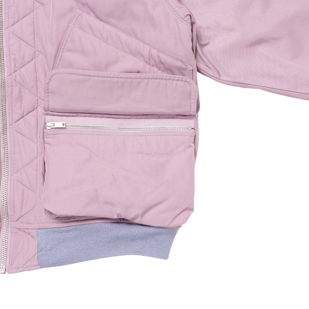 Liner Bomber Jacket -  DUSTY LILAC