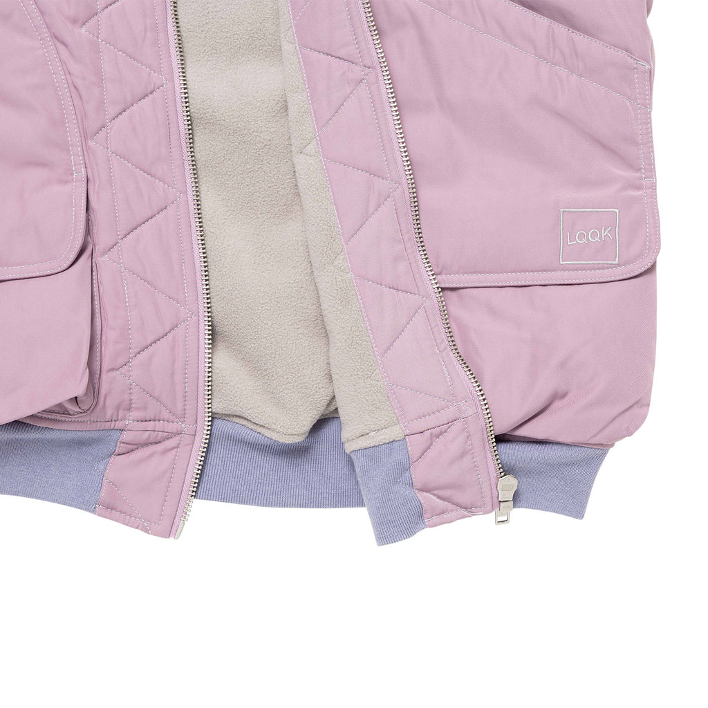 Liner Bomber Jacket -  DUSTY LILAC