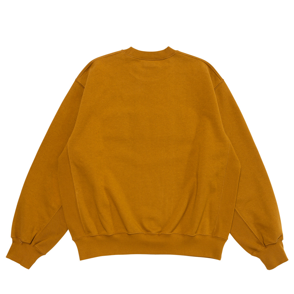 BUS CLOTH APLIQUE CREWNECK - Brass