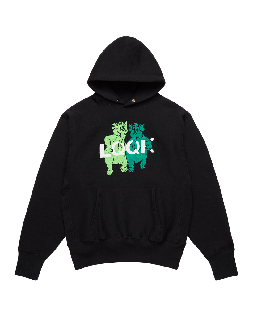 LQQK X Matt Burgess - Signature Snap Hoodie- CUSTOM 1/1- Size XL