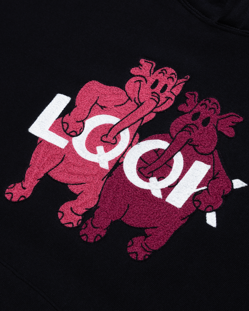 LQQK X Matt Burgess - Signature Snap Hoodie- CUSTOM 1/1- Size XL