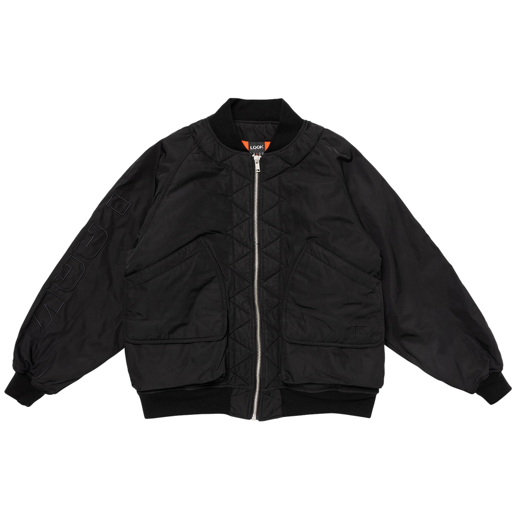 Liner Bomber Jacket - BLACK