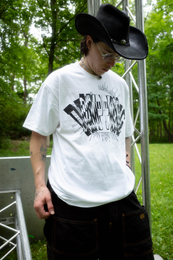 AROUND THE SUN T-shirt -WHITE - DRIPPING 2026 Presale