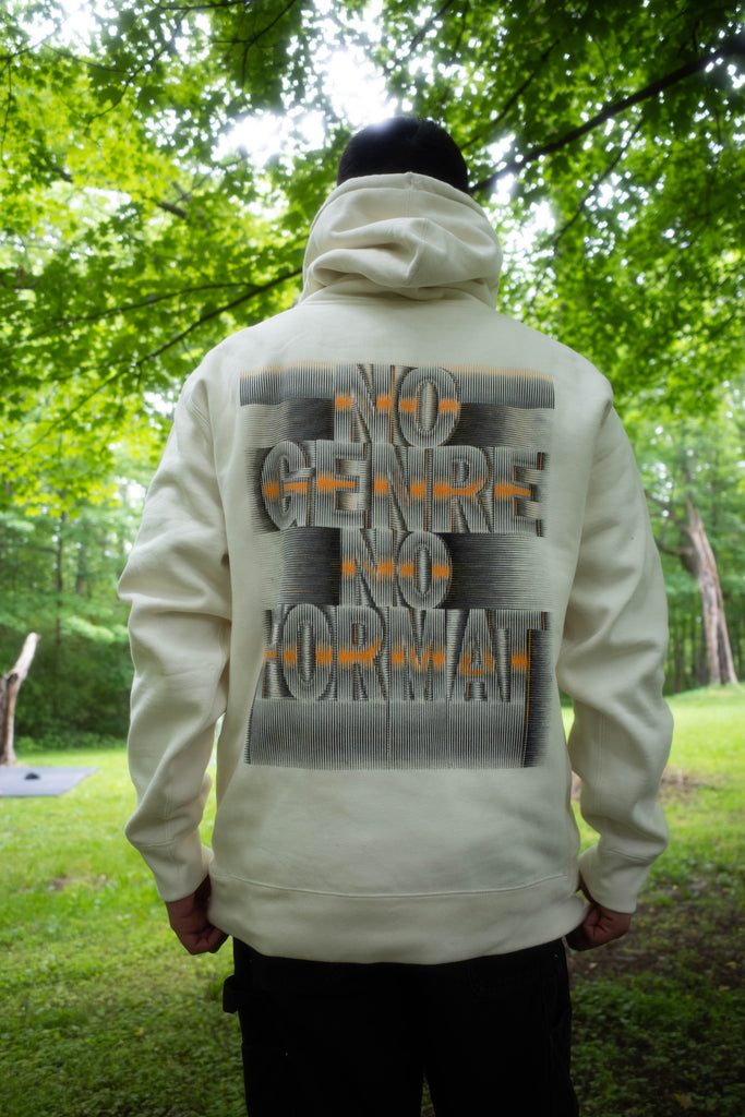 NO GENRE Hoodie CREAM - DRIPPING 2026 Presale