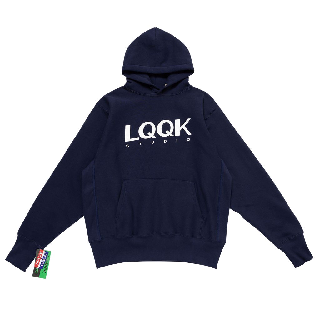 Signature Snap Hoodie NAVY